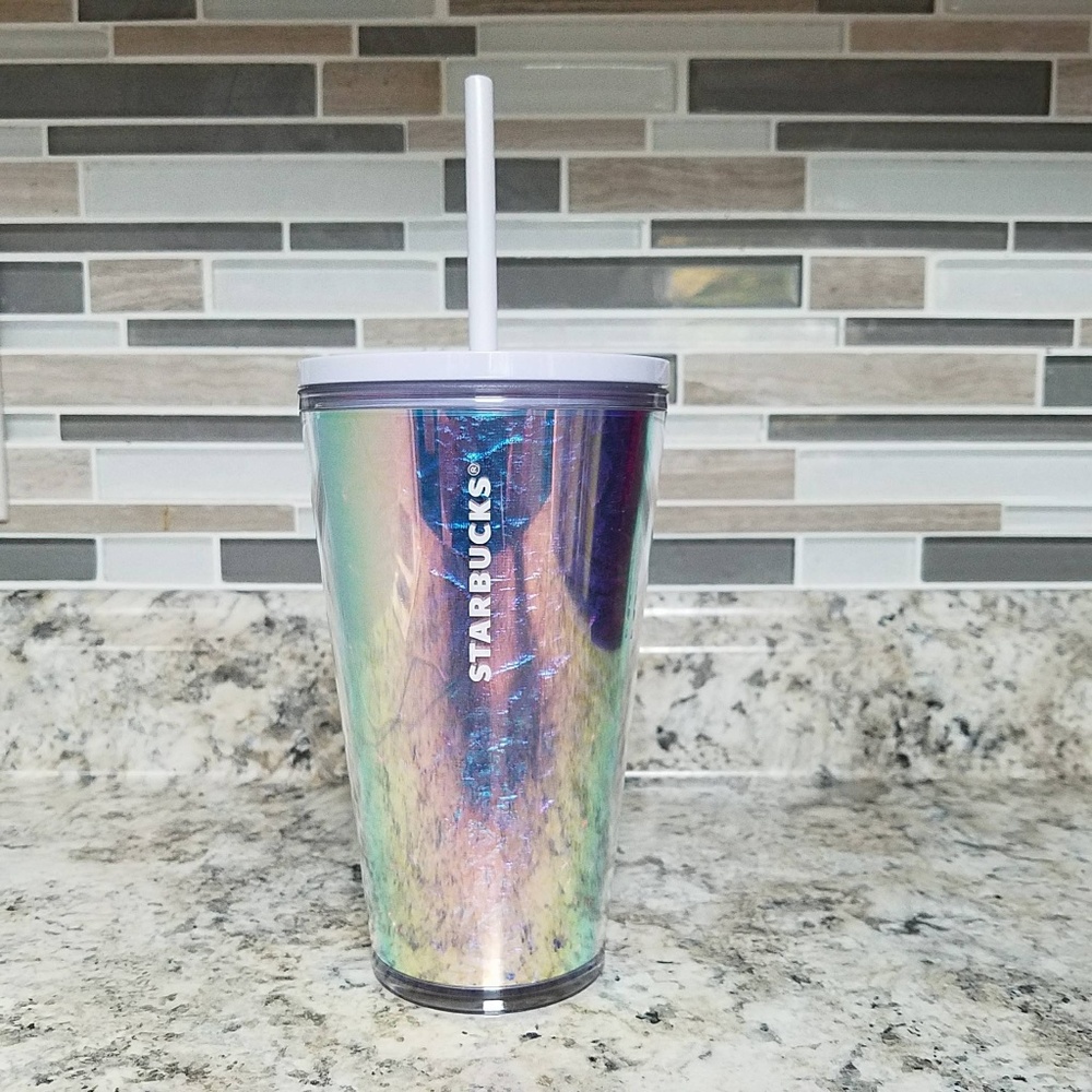 Starbuck Tumbler Unicorn Iridescent Lavender 2019